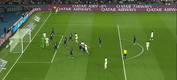 法甲半场：巴科拉闪击阿森西奥 为内维斯送出2次助攻 巴黎圣日耳曼暂时2-0蒙彼利埃 